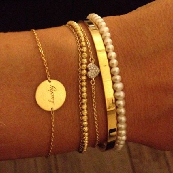 simple bracelet you can have on all the time, with...