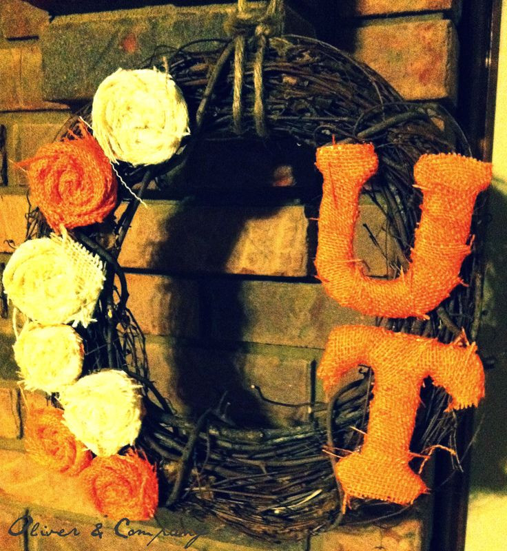 Just bought this UT Vols Football wreath. I can't...