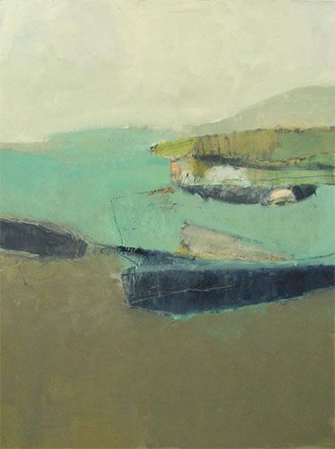 Jenny Nelson. Looks like an abstract landscape pai...
