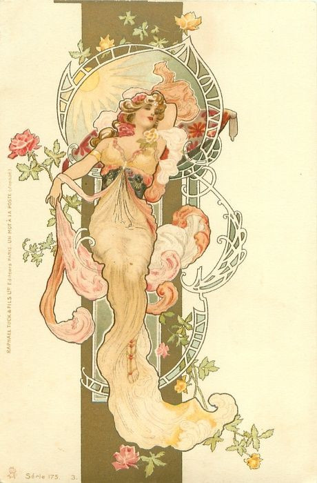 Prime example of Mucha's ability to create sensual...