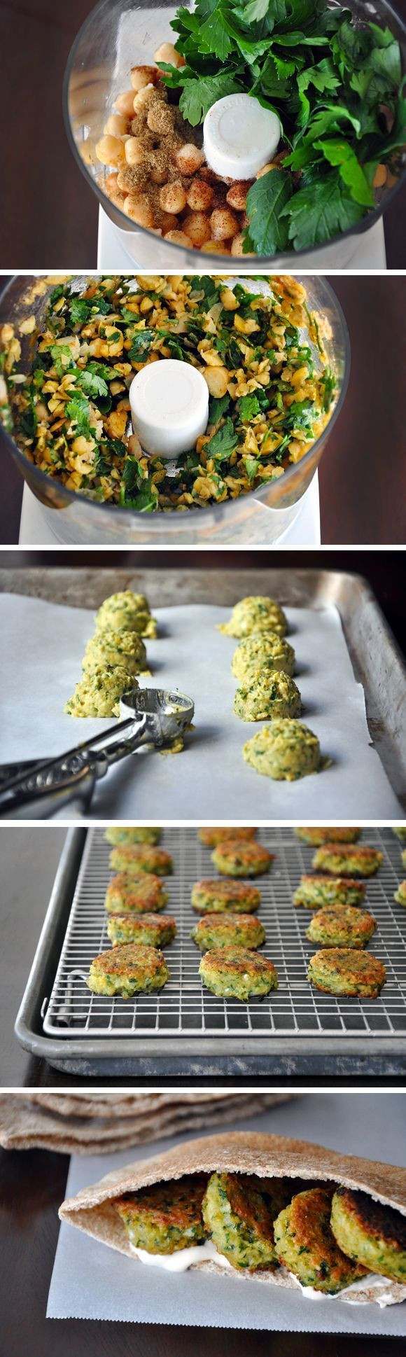 Homemade Falafel with Tahini Sauce | Just a Taste
