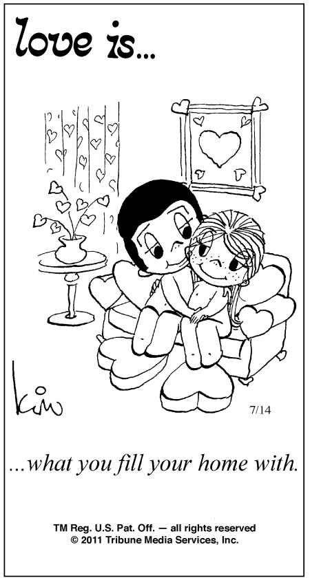 Love Is Cartoons By Kim | Love Is ... Comic Strip...