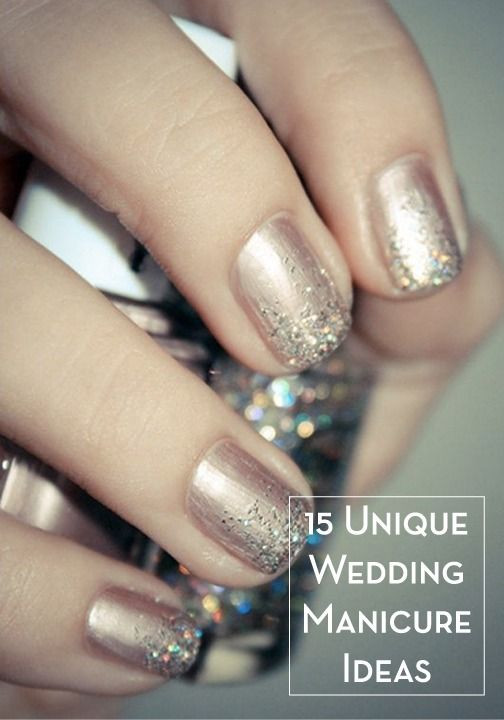 15 Unique Wedding Manicure Ideas
