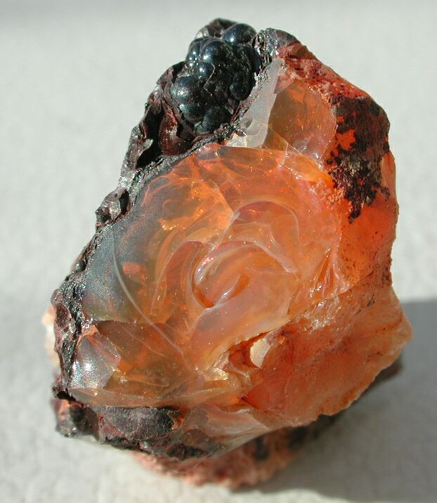 fire opal. Highly sought after as a healing gemsto...