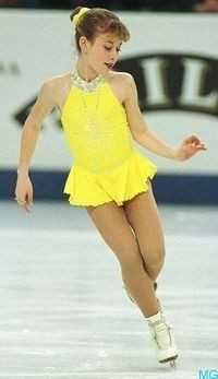 Tara Lipinski -Yellow Figure Skating / Ice Skating...