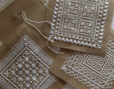 Needlepoint Patterns - Experimental Stitching