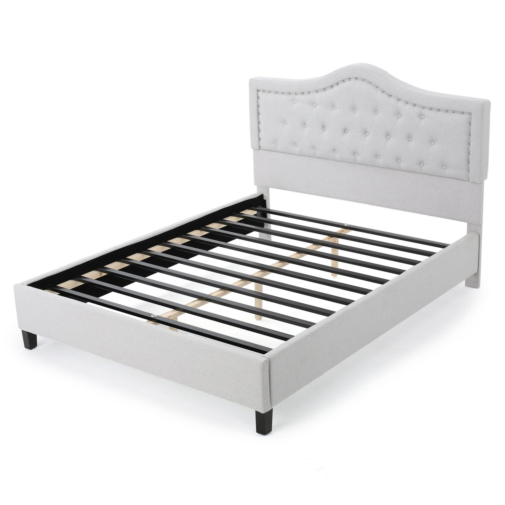 Adelais Fully Upholstered Queen Bed Set