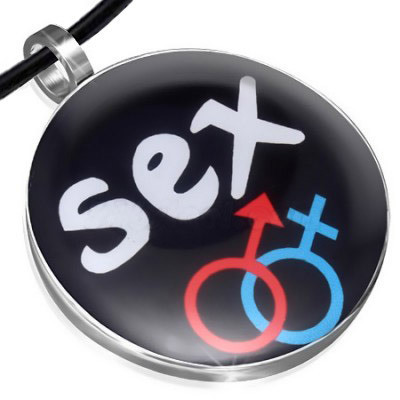 SEX - Male & Female Symbols - Supporter LGBT P...